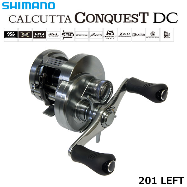 シマノ(SHIMANO) 19カルカッタ コンクエスト DC 201 LEFT カルカッタ