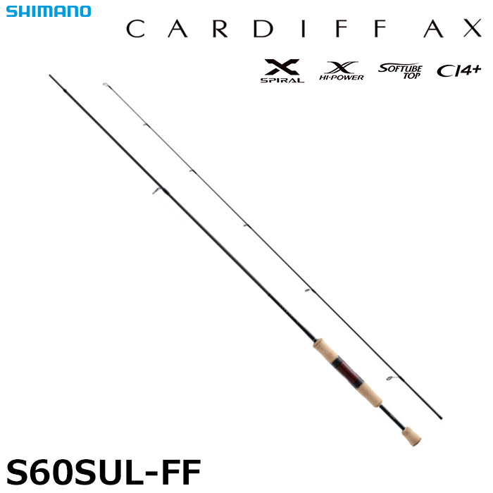 シマノ(SHIMANO) 21 カーディフ AX S60SUL-FF カーディフAX[CARDIFF AX