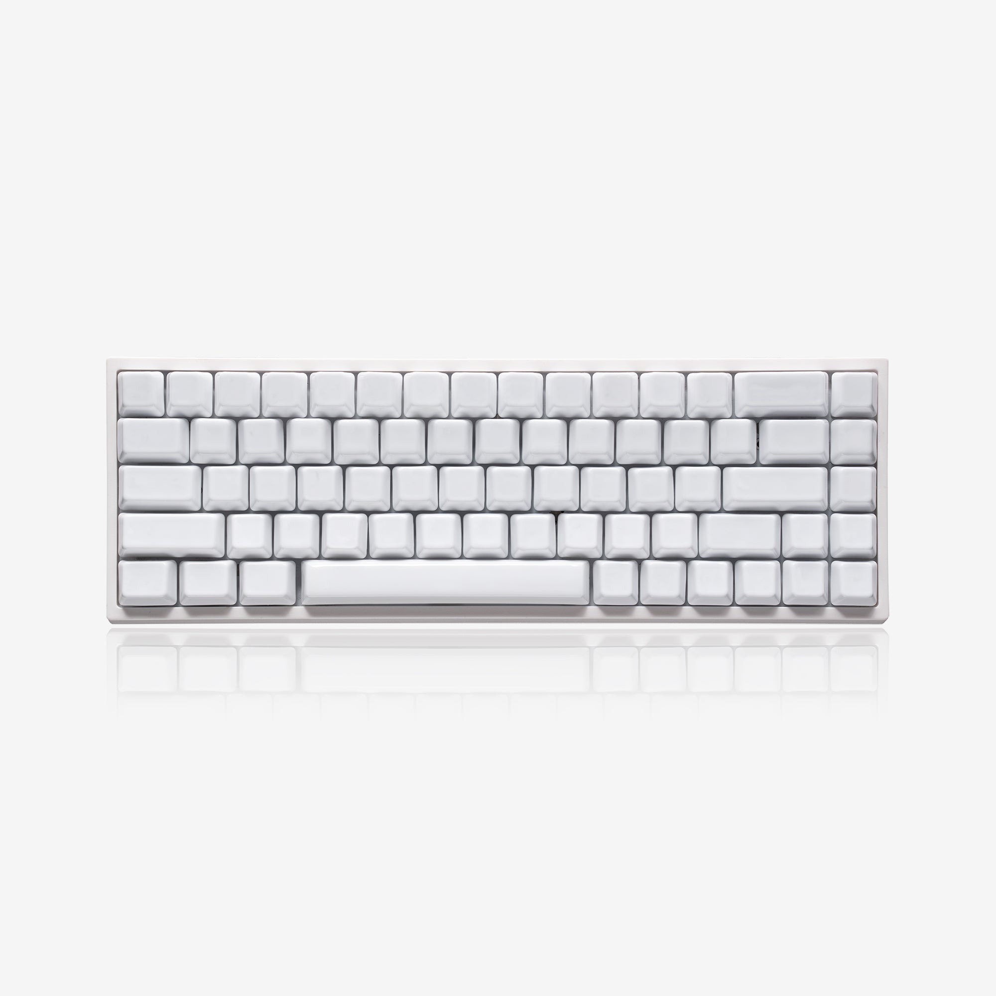 Cerakey White Ceramic Keycaps Set – 114 Keys