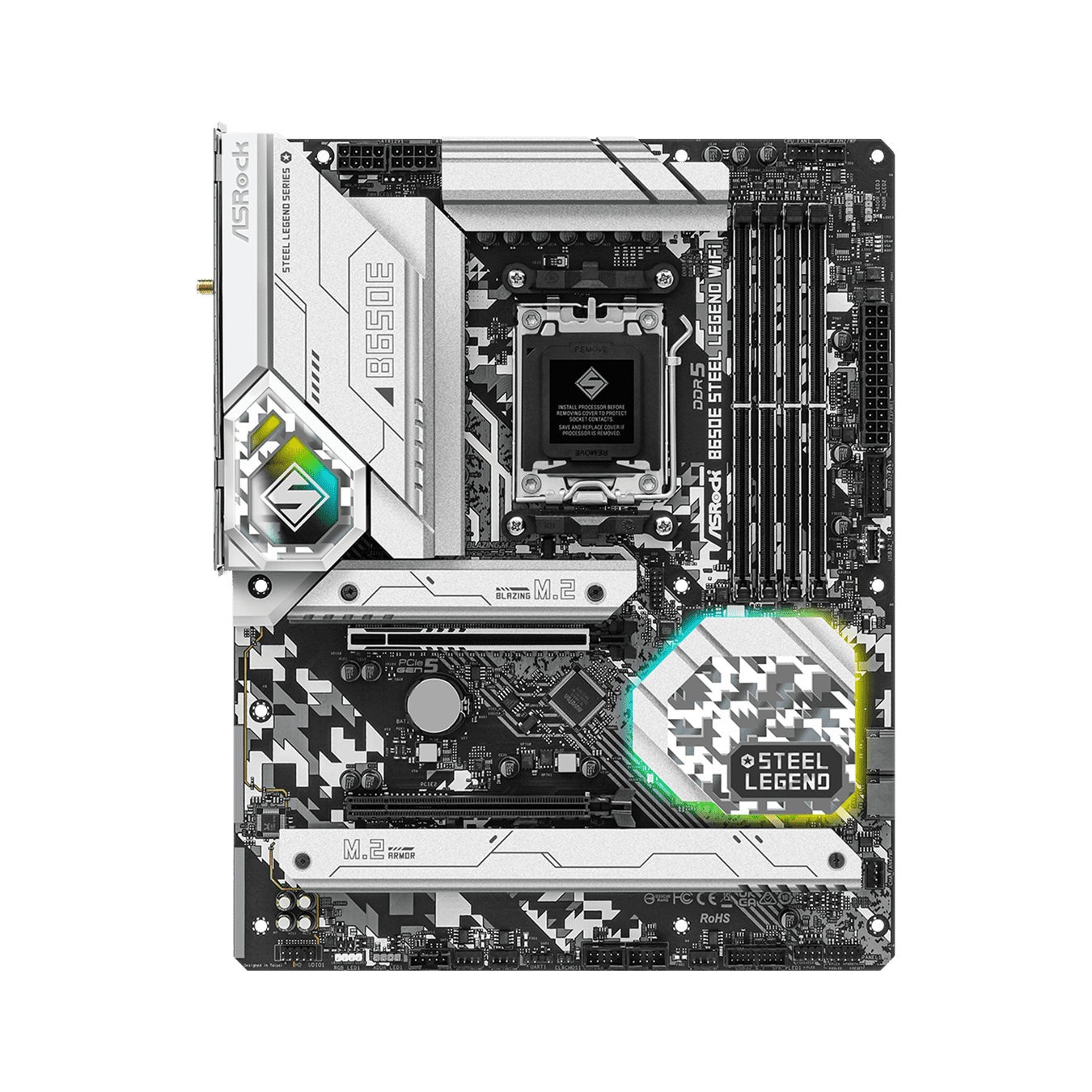 B650E Steel Legend WiFi | ASRock(アスロック) Socket AM5 AMD B650E