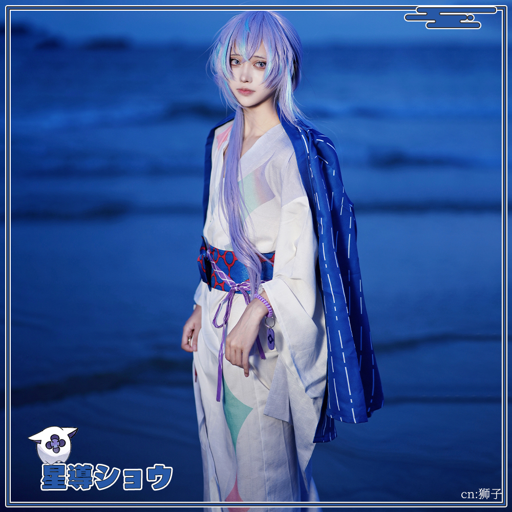 バーチャル YouTuber Vtuber 極楽湯 和服 星導ショウ 叢雲カゲツ 小柳