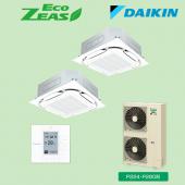 ダイキン 天カセ 6馬力 4方向ツインエアコン 2021年 rzrp160bd