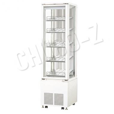 サンデン SPAS-G3502X|3面・4面・5面ガラスショーケース|小型冷蔵
