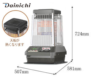 CORONA・業務用大型石油ストーブ・ブルーバーナ・GH-B198N