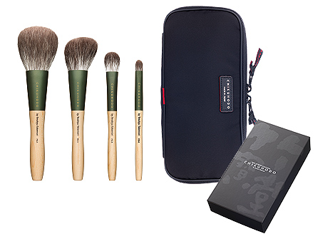 FOシリーズ4点セットブラシ：S-FO-4｜竹宝堂（ちくほうどう）熊野筆