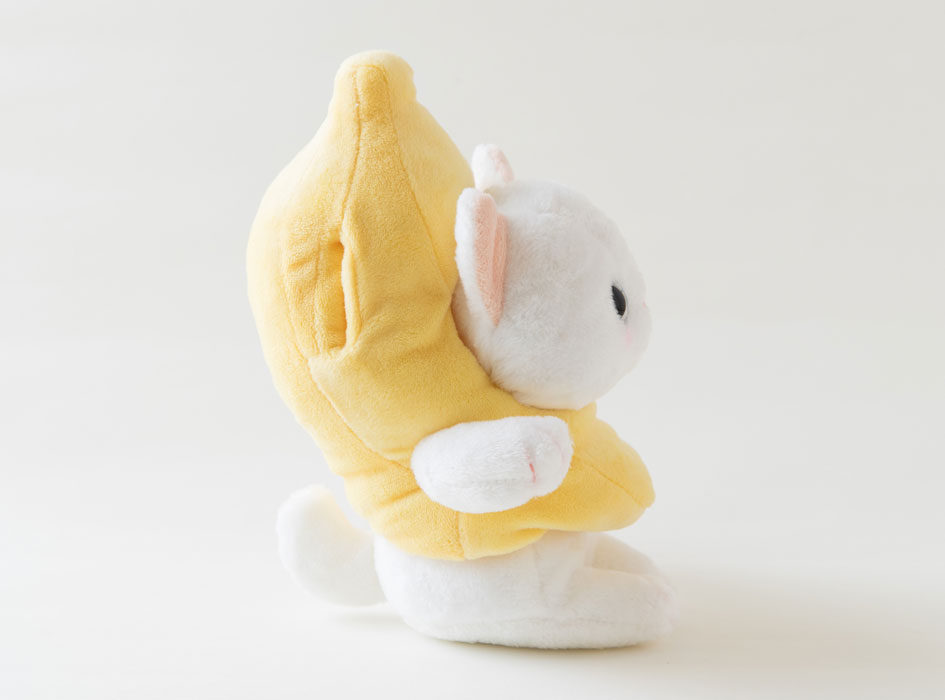 猫のぬいぐるみ バナナ M｜猫グッズ・猫雑貨のchoo choo本舗