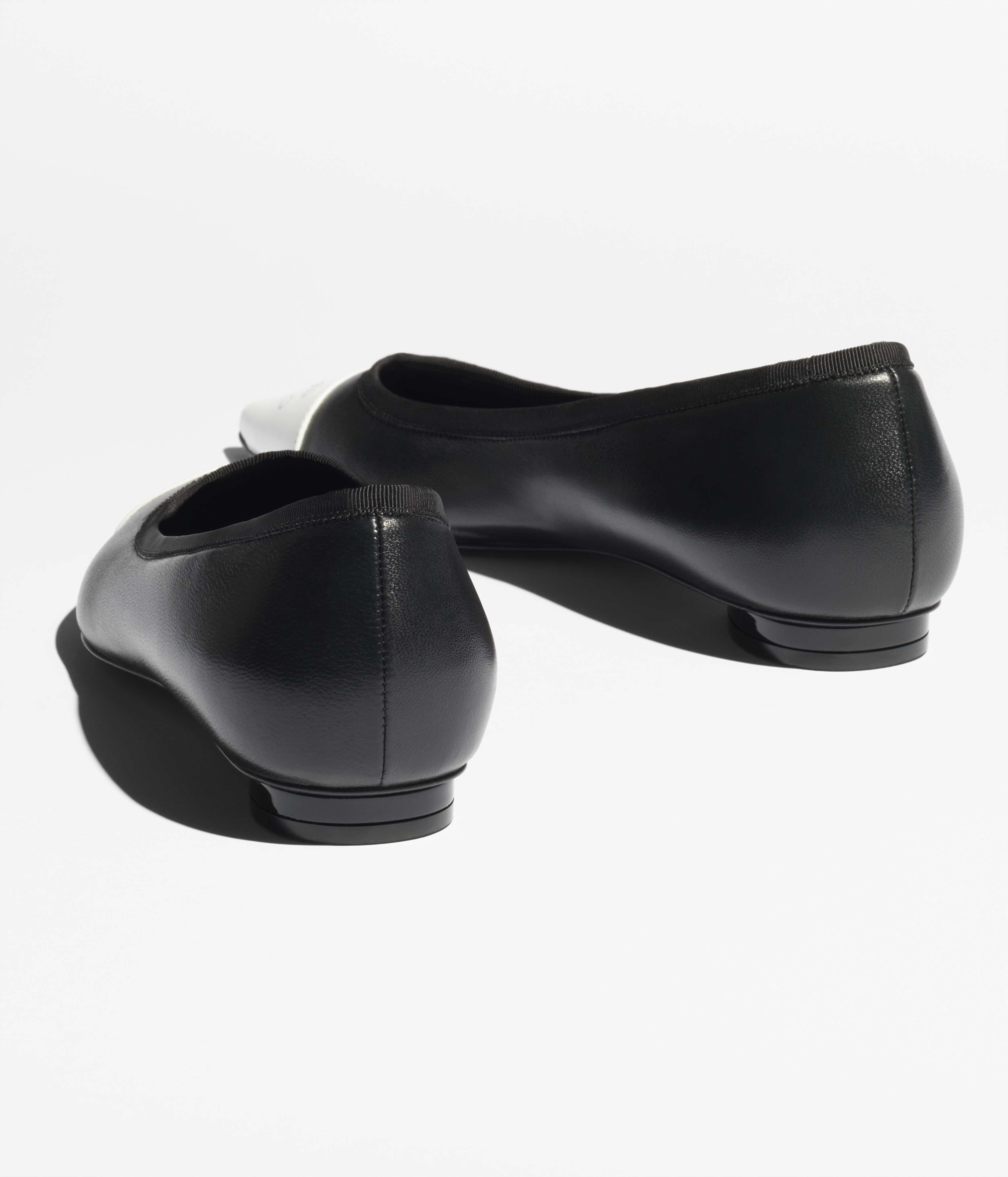 バレリーナ - イリディッセント ラムスキン & ラムスキン、ブラック