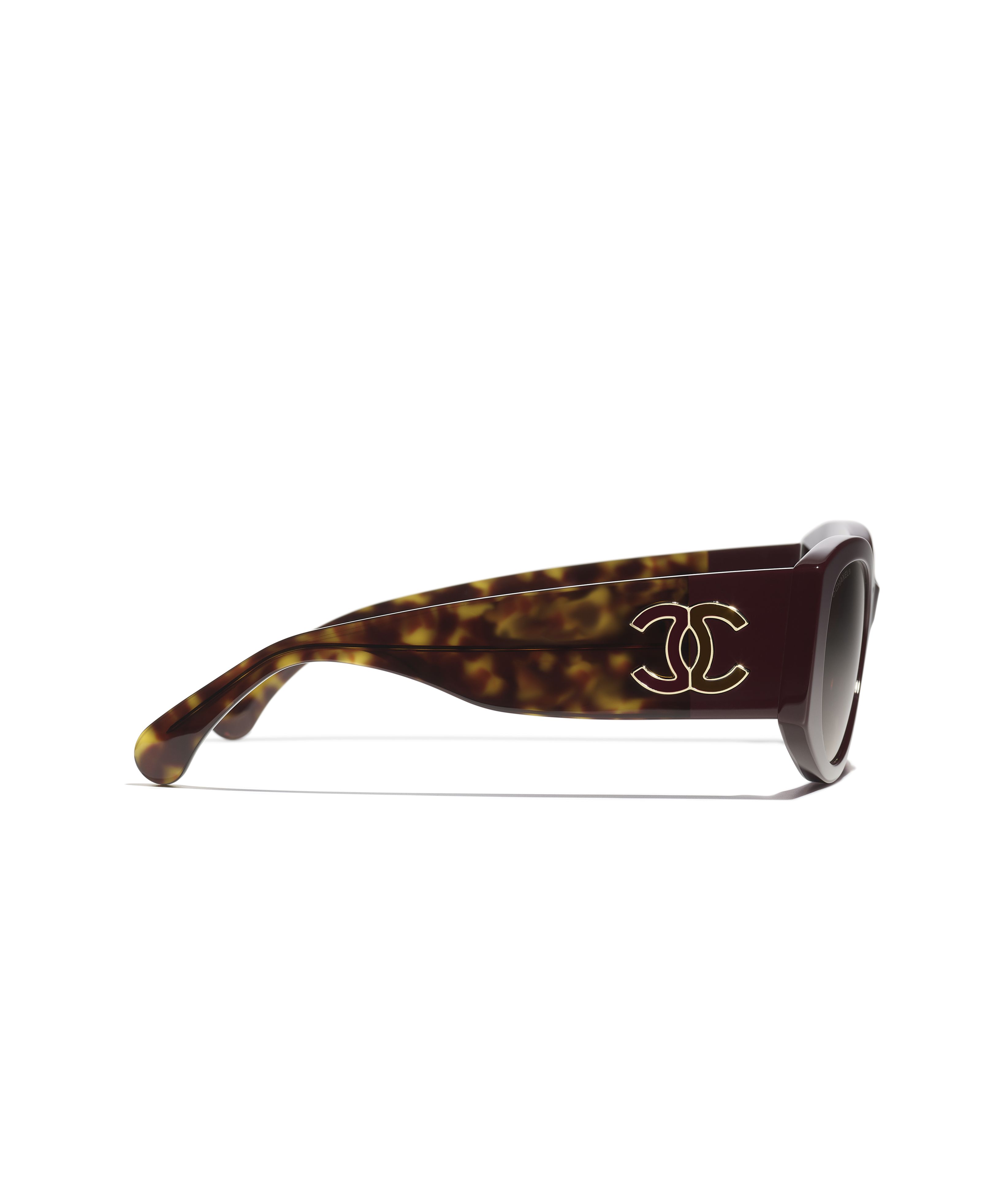 CHANEL Sunglasses: Oval Sunglasses, acetate — Fashion | CHANEL