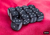 Chessex : Speckled Ninja 16mm d6 Dice Block (12 dice)