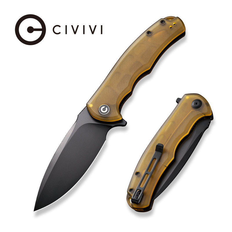CIVIVI Praxis Flipper Knife Ultem Handle 9Cr18MoV Blade