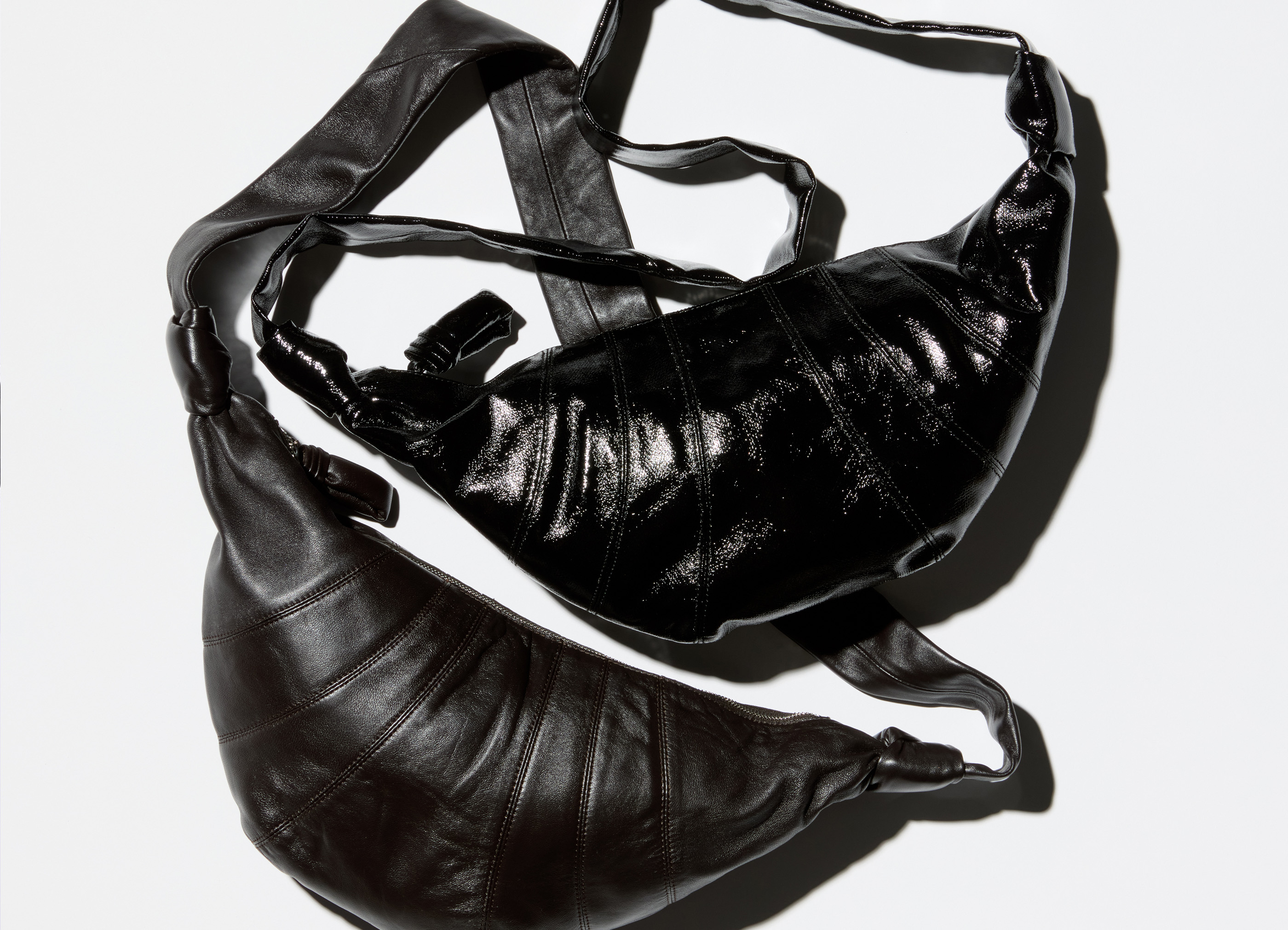 LEMAIRE / ルメール】MEDIUM CROISSANT BAG Dark Chocolate バッグの