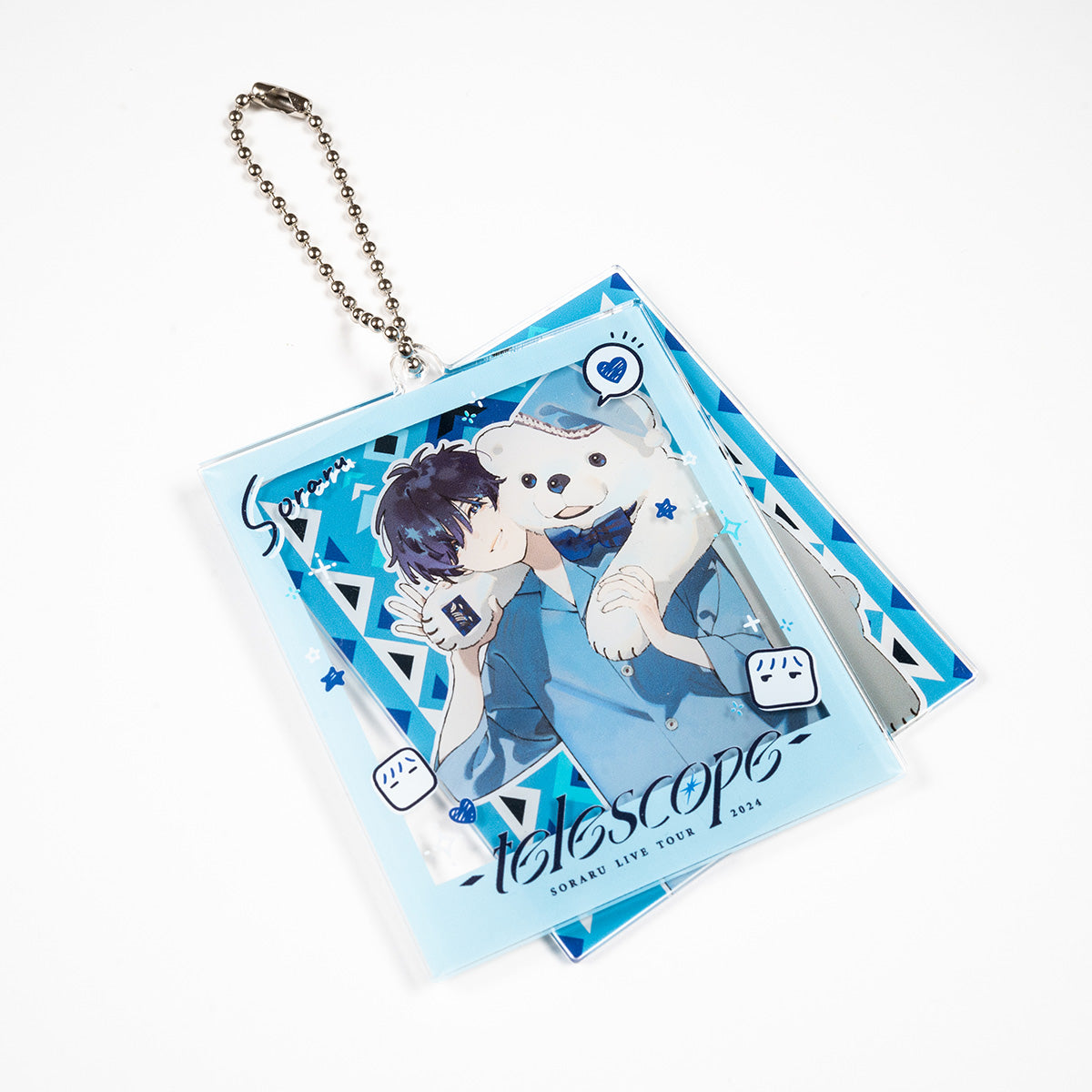 そらる】そらるとしろくま チェキ風アクリルキーホルダー