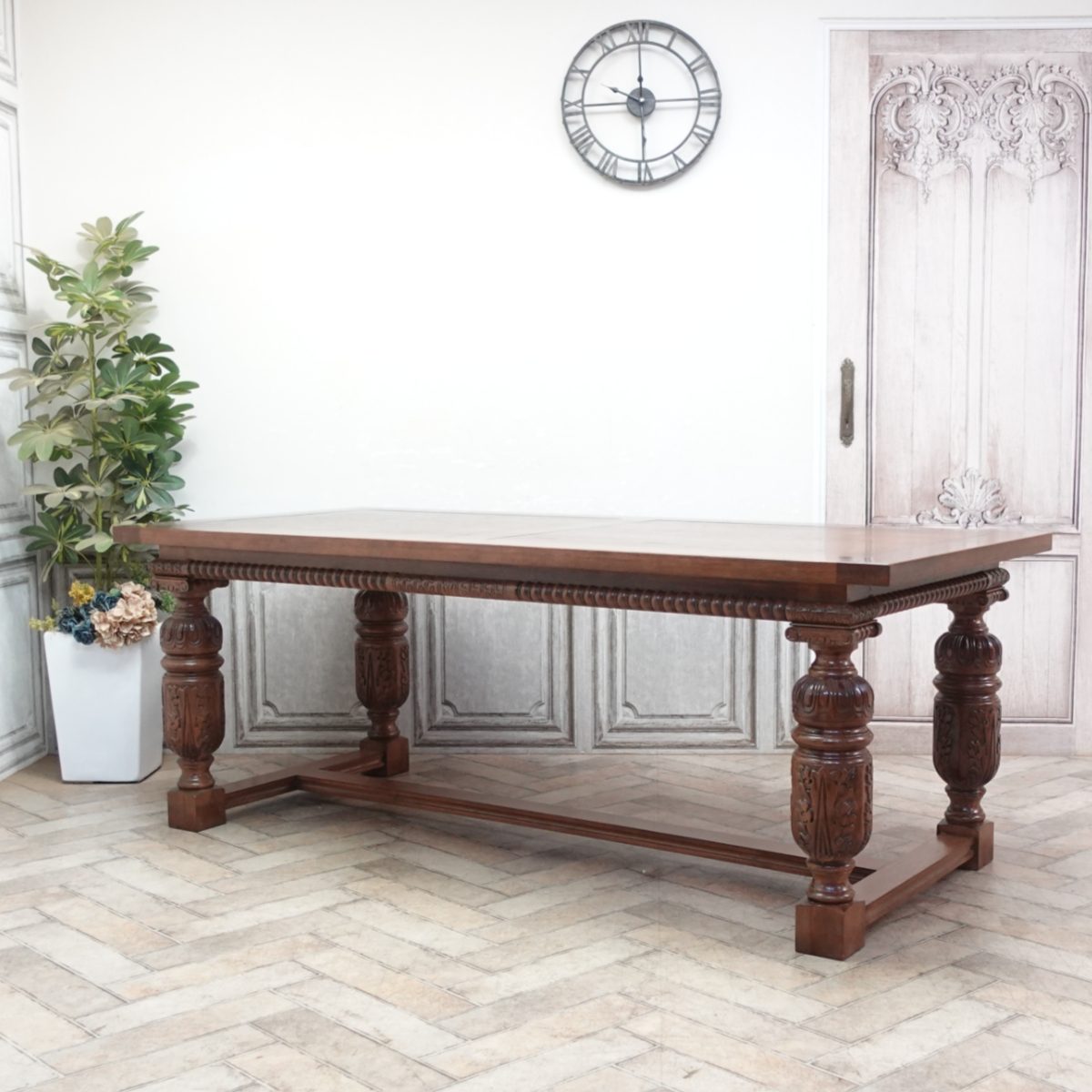 ダイニングテーブル・アンティークテイスト TA-246-JF 新着