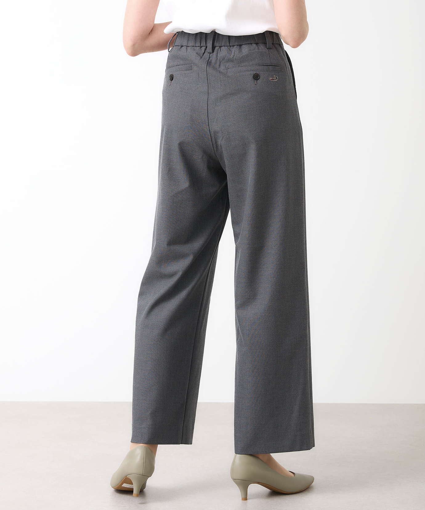 レディース ダブルクロス タックパンツ通販 [0305-61502