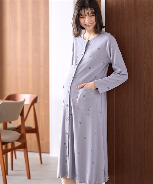 T/Cスムースリボン柄ネグリジェ Rosemadame｜クロスプラス公式通販サイト