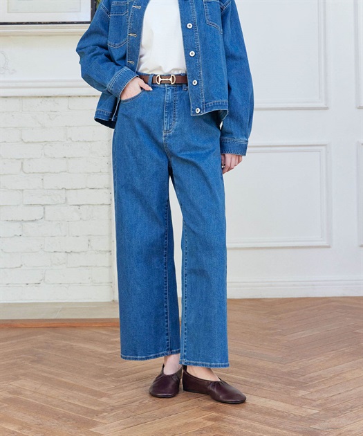 タックテーパードパンツ LE SOUK HOLIDAY｜クロスプラス公式通販サイト