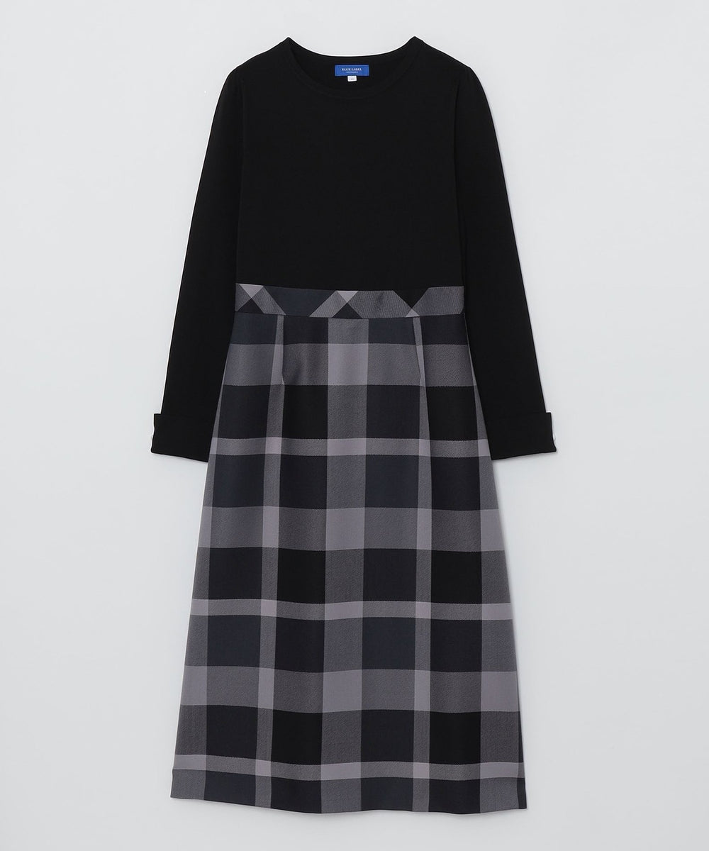 クレストブリッジチェッククロッシングビエラドッキングドレス（ドレス