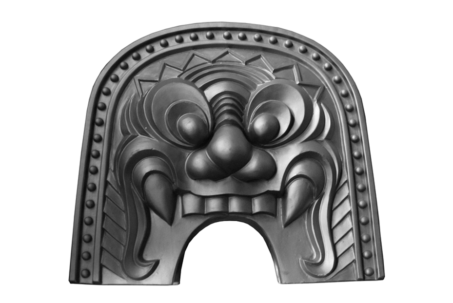 鬼瓦 社寺建築型 -CADデータ ダウンロード - 瓦データ集 - 淡路瓦工業