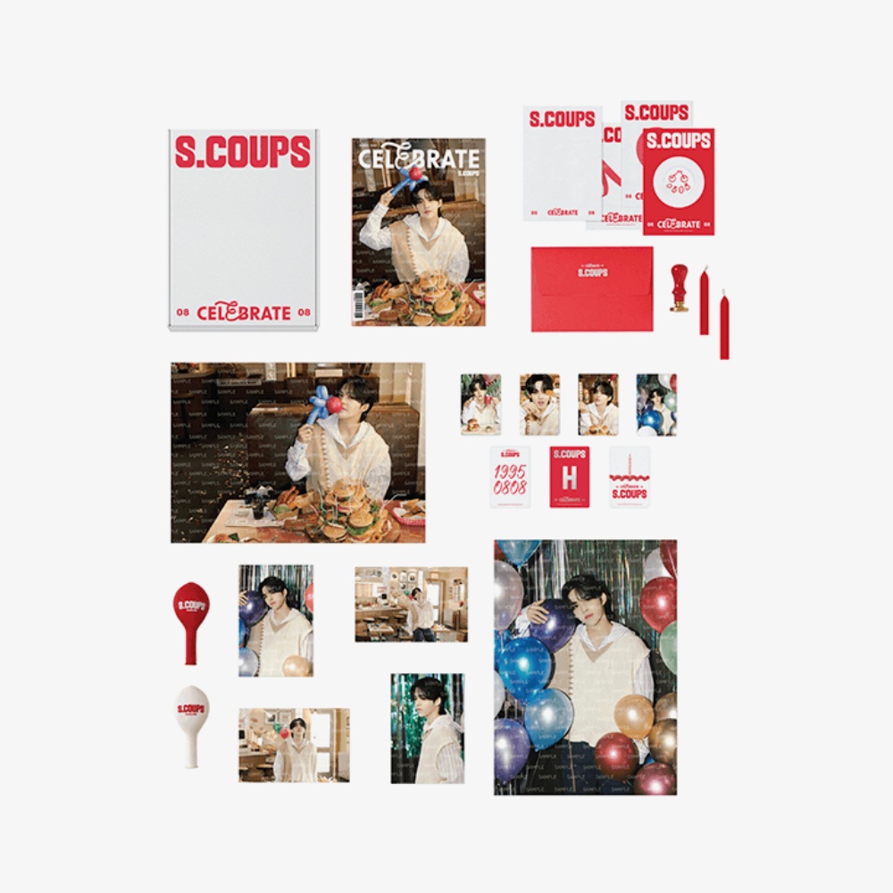 SEVENTEEN HAPPY S.COUPS DAY BIRTHDAY BOX VER.3 - A-KPOP