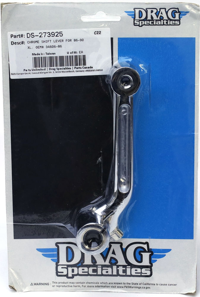 クローム・シフトレバー - DRAG Specialties | アンバーピース