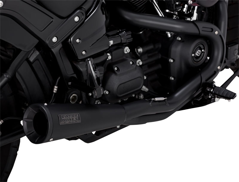 PCX搭載】VANCE＆HINES ステンレス UPSWEEP 2in1マフラー ブラック