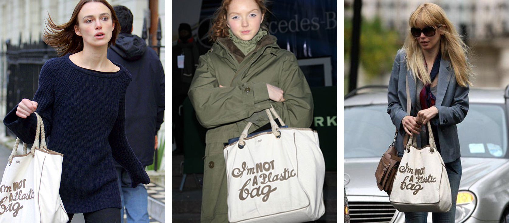 I Am Not A Plastic Bag | Anya Hindmarch JP