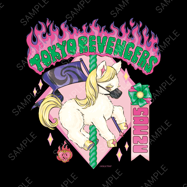 東京リベンジャーズ｜Ms LUTRAコラボ ビッグTシャツ（三途春千夜）