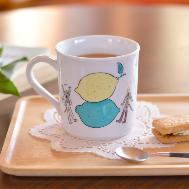 刀剣乱舞ONLINE｜九谷焼 マグカップ（髭切・膝丸）