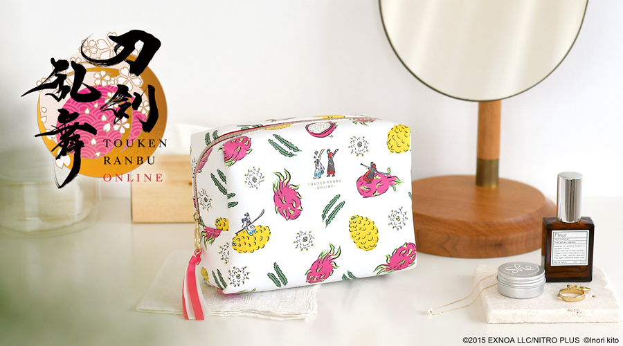 刀剣乱舞-ONLINE-｜ボックスポーチ（巴形薙刀・静形薙刀とドラゴン