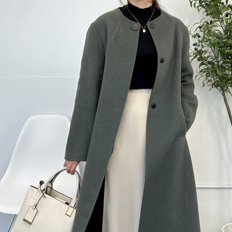 特価】【WEB限定商品】カシミヤ混リバーコート【AOKI公式通販】