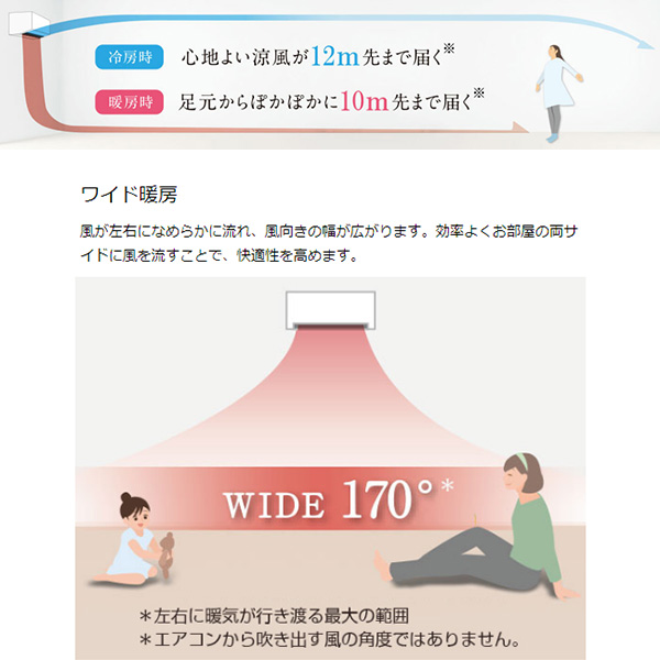 AS-C223N-W 富士通ゼネラル ルームエアコン nocria(ノクリア) C