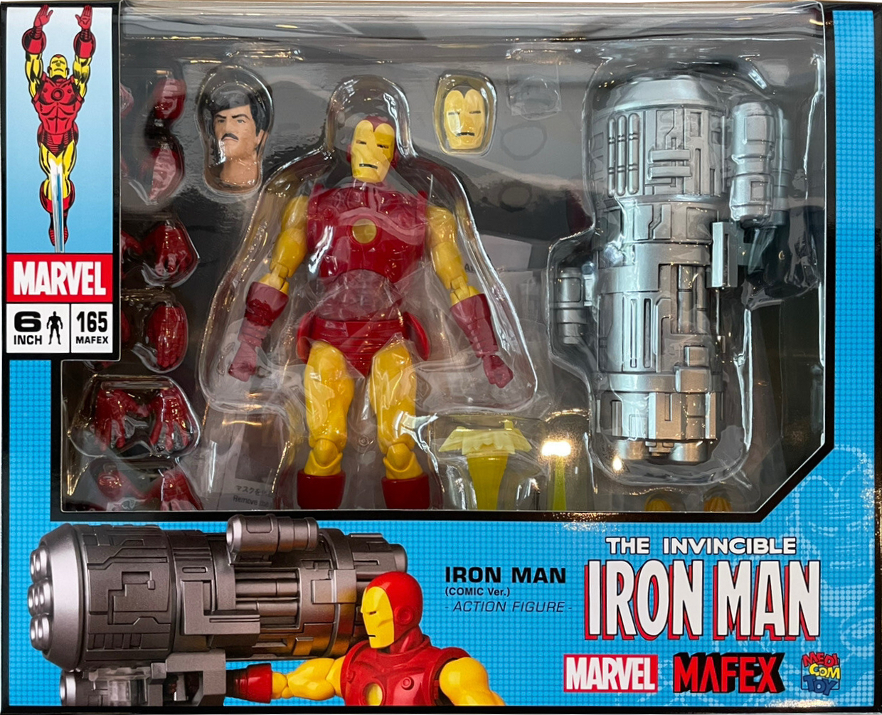 Mafex Marvel Iron Man (Comic Version)