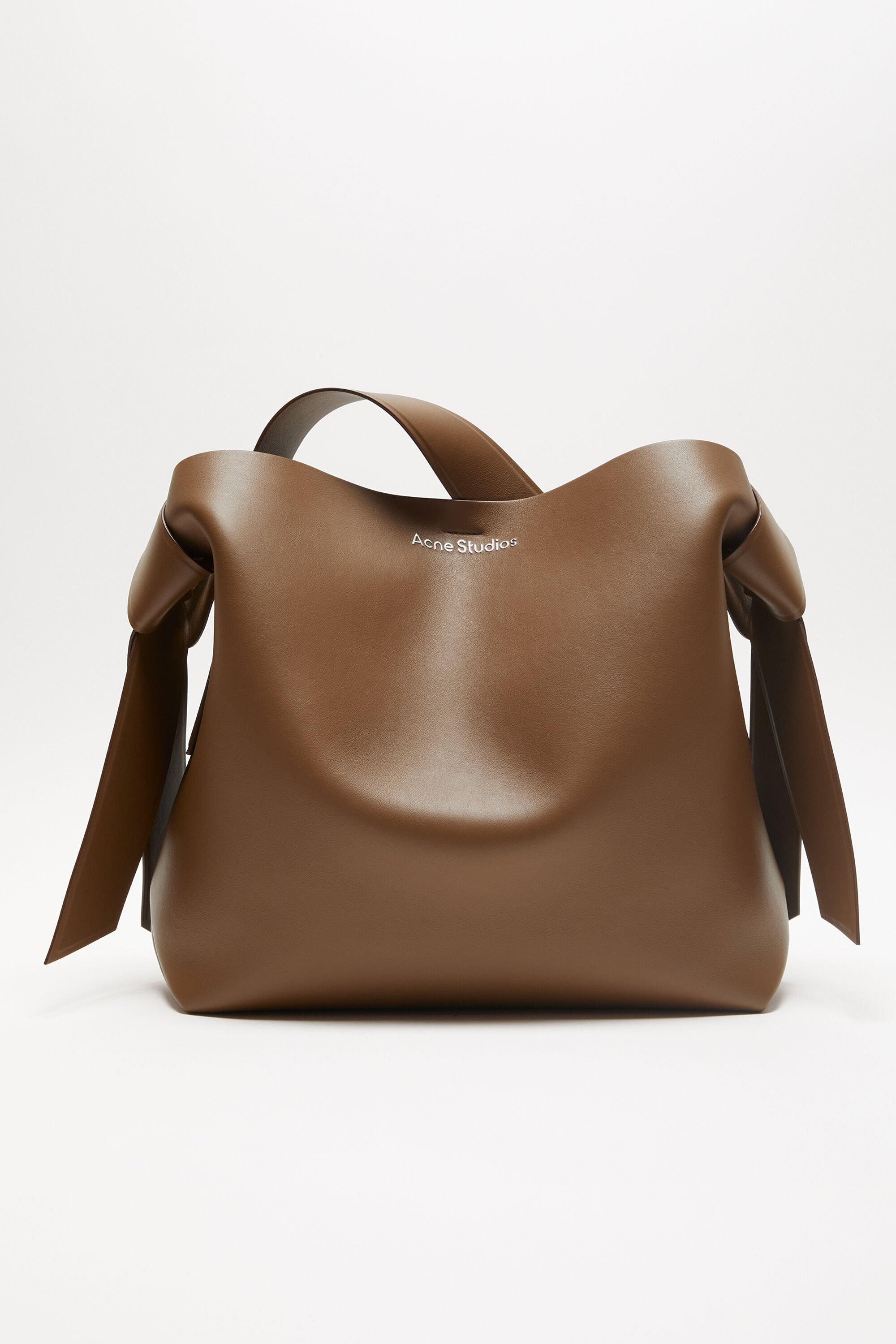 Acne Studios - Musubi midi shoulder bag - Camel brown