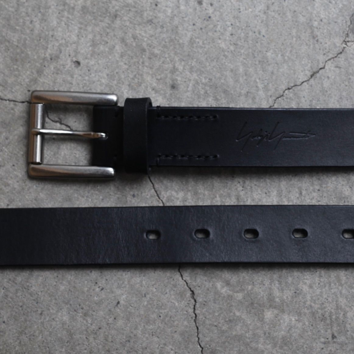 Yohji Yamamoto - 【再販売通知受付可能】30mmプレーンベルト