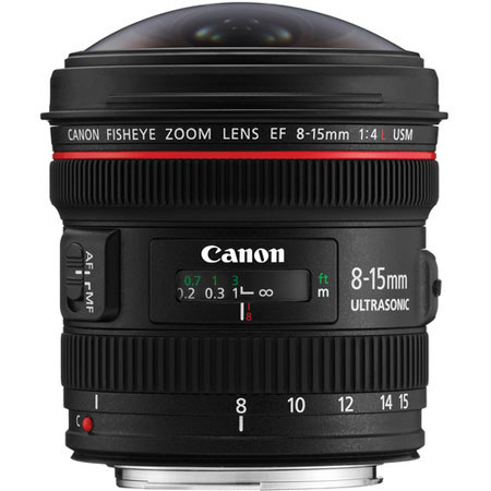 Canon EF 8-15mm f/4L Fisheye USM Lens 4427B002 - Adorama
