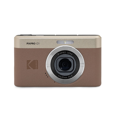 Kodak PIXPRO C1 Friendly Zoom 13MP Full HD Digital Camera Brown C1-BN