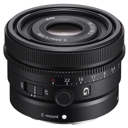 Sony FE 50mm f/2.5 G Lens for Sony E SEL50F25G - Adorama