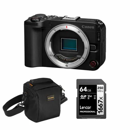 Canon EOS R50 V Mirrorless Camera Body + Camera Bag & SD Card