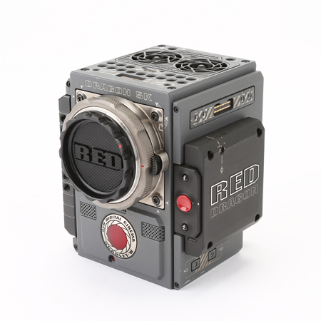 USED Red Digital Cinema SCARLET-W Dragon 5K Camera Package with EF