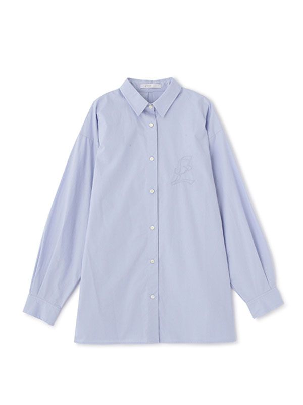 ETRE TOKYO - エンブロイダリーシャツ - BLUE | ADDICT WEB SHOP