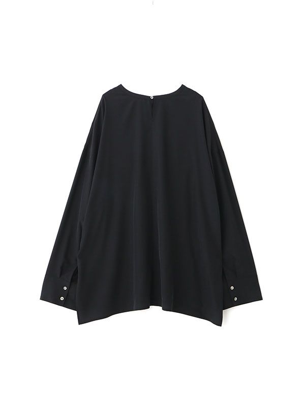 ETRE TOKYO - クルーネックオーバーサイズプルオーバー (BLACK