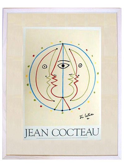 ☆ジャン コクトー（JEAN COCTEAU）☆リトグラフ・リトグラフポスター