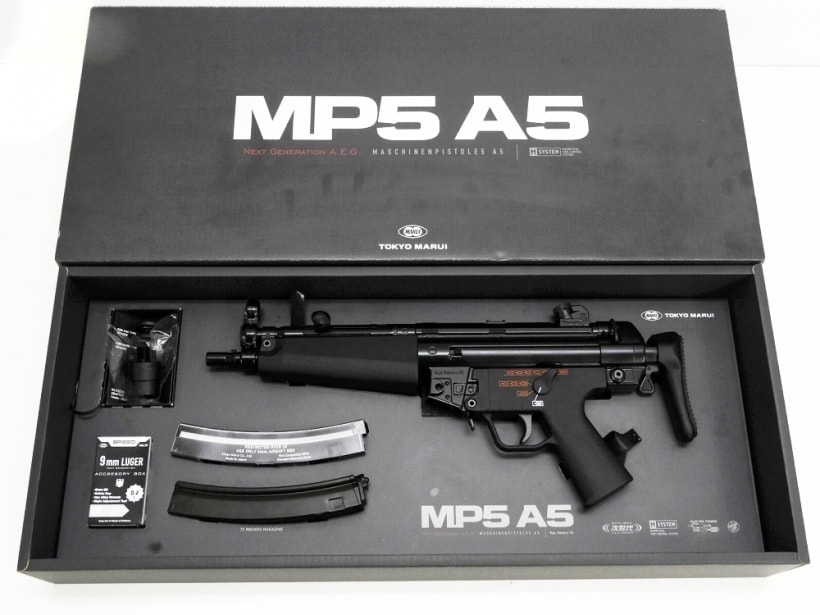 東京マルイ] MP5A5 次世代電動ガン NEXT GENERATION A.E.G (中古)の
