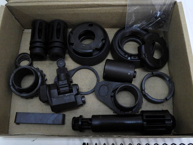 東京マルイ] M4 MWS ハンドガード ストックなど ジャンクパーツ 2