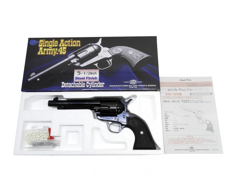 貴重タナカ！COLT S.A.R. 1st 4inch ガスガン 貴重タナカ！COLT S.A.R.