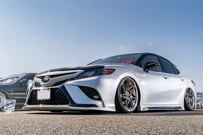スタンスマガジン掲載＞現行カムリをバッグド TOYOTA CAMRY | airforce