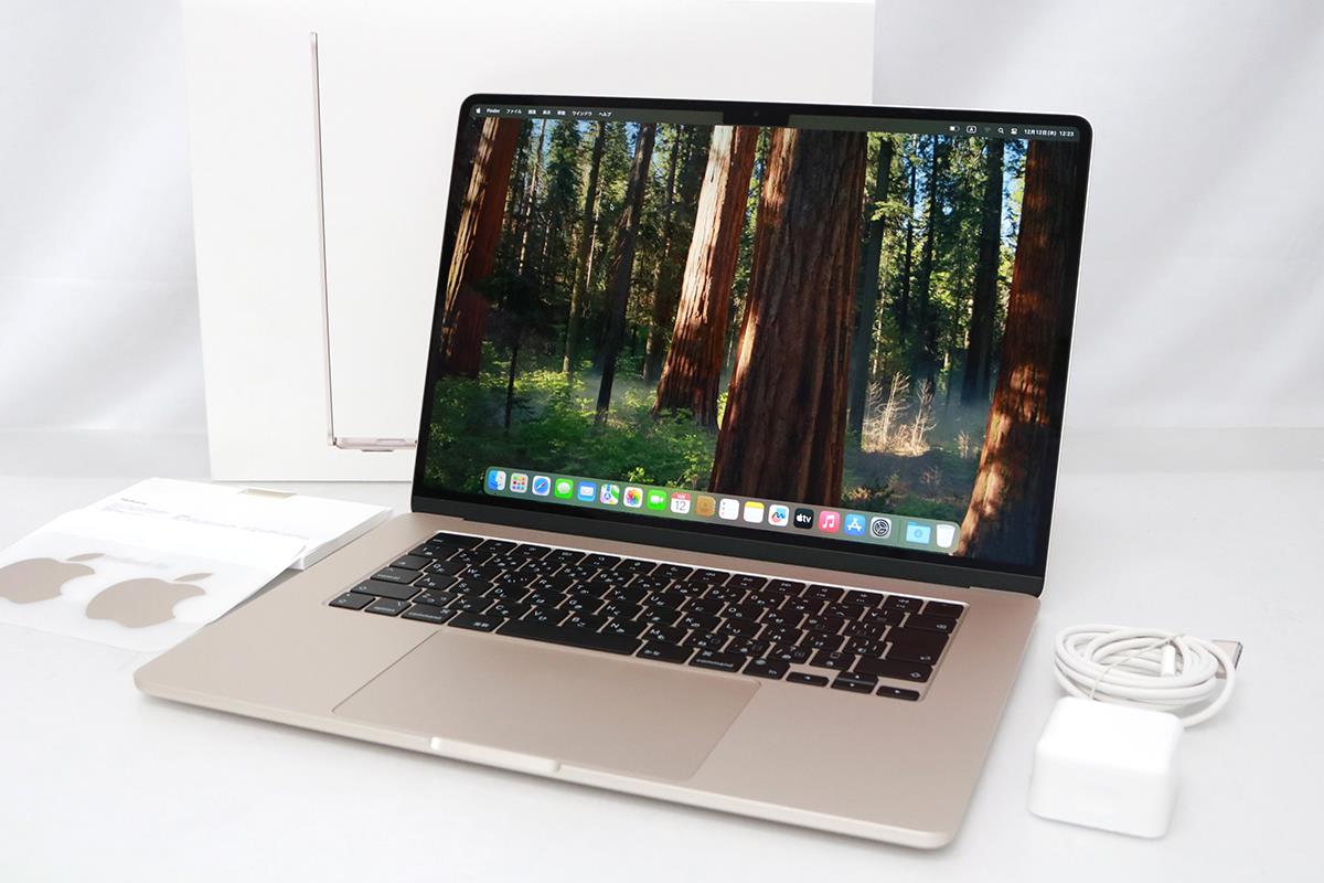 MacBook Air 15インチ スターライト 2024 M3 16GB 256GB HA03-M2968