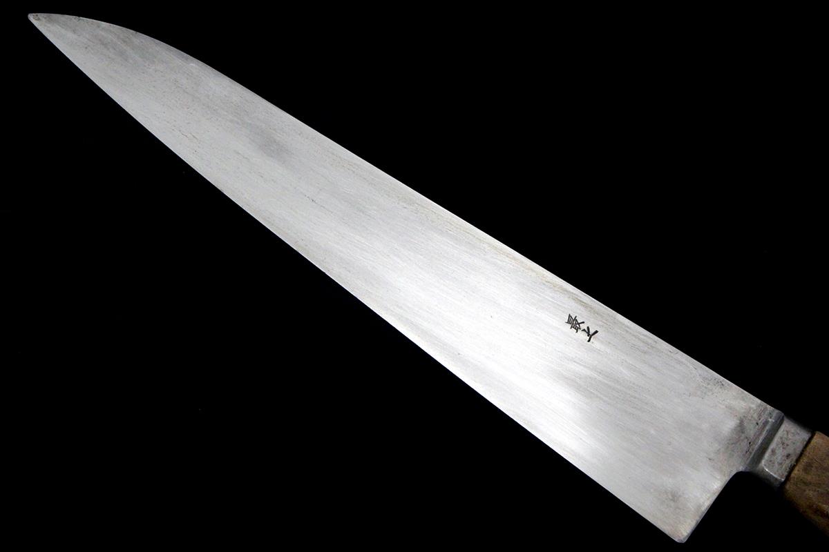 最上 牛刀 洋包丁 300mm 鍔付き柄 λA6809-2L1A | 正本総本店 | 包丁