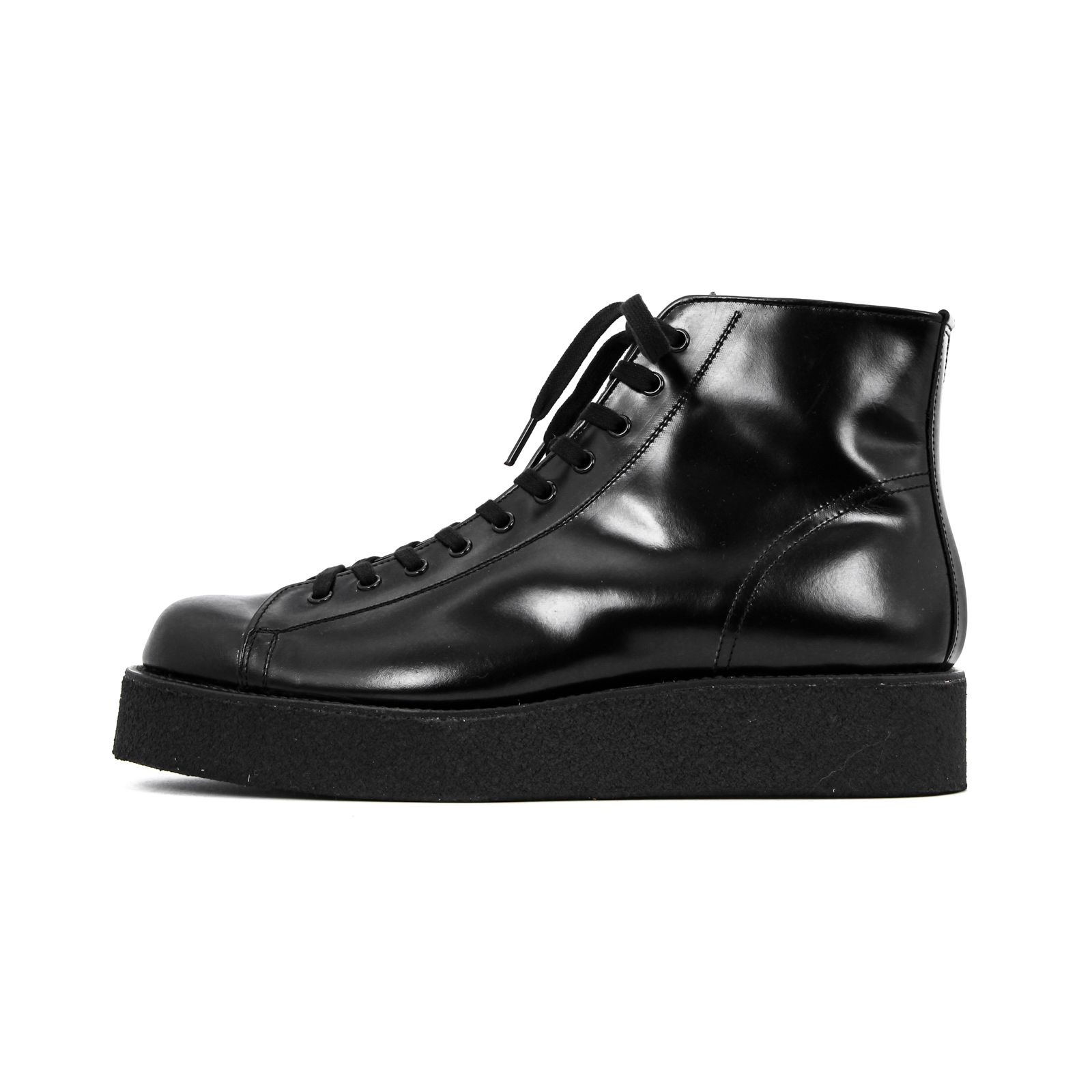 yohji yamamoto - pour homme | デミブーツ (メンズ) / ブラック / HG