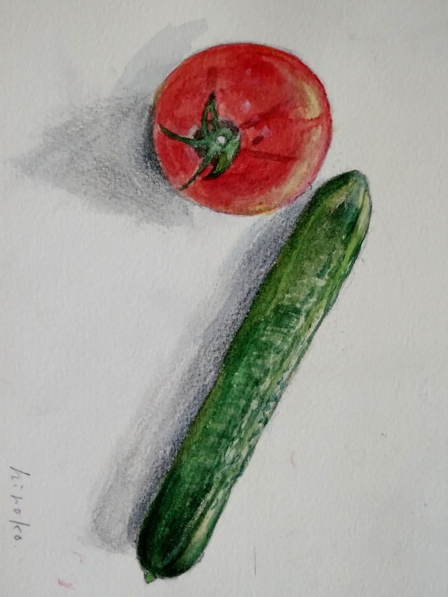 初夏の野菜たち」 by Hay｜Artmeter｜暮らしを彩るアートが、きっと